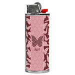 Polka Dot Butterfly Case for BIC Lighters (Personalized)