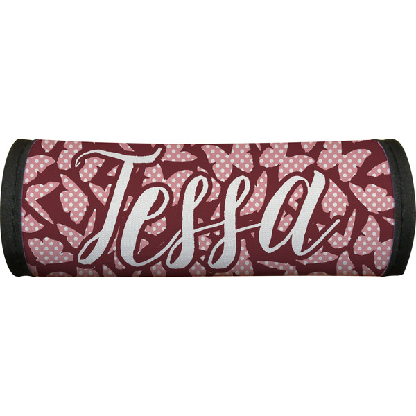 Polka Dot Butterfly Luggage Handle Wrap