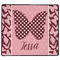 Polka Dot Butterfly XL Gaming Mouse Pad - 18" x 16" (Personalized)
