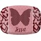Polka Dot Butterfly Melamine Platter (Personalized)