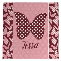 Polka Dot Butterfly Microfiber Dish Towel (Personalized)