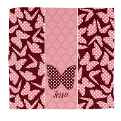 Polka Dot Butterfly Microfiber Dish Rag (Personalized)