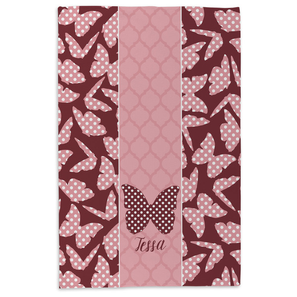 Polka Dot Butterfly Microfiber Dish Towel - APPROVAL