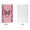 Polka Dot Butterfly Microfiber Golf Towels - APPROVAL