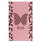 Polka Dot Butterfly Microfiber Golf Towels - FRONT