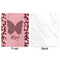 Polka Dot Butterfly Minky Blanket - 50"x60" - Single Sided - Front & Back