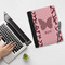 Polka Dot Butterfly Notebook Padfolio - LIFESTYLE (large)