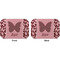 Polka Dot Butterfly Octagon Placemat - Double Print Front and Back