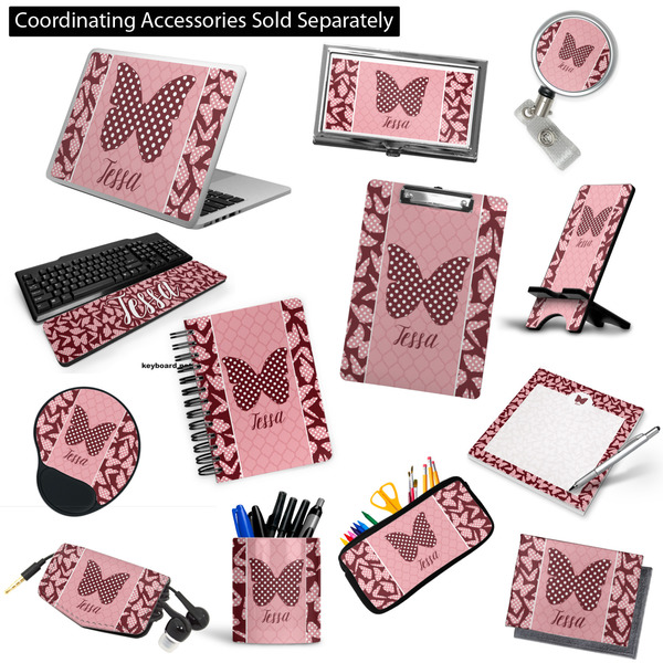 Polka Dot Butterfly Office & Desk Accessories