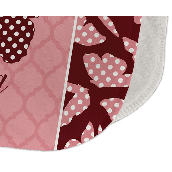 Polka Dot Butterfly Old Burp Detail