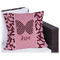 Polka Dot Butterfly Outdoor Pillow - 20" (Personalized)
