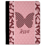 Polka Dot Butterfly Padfolio Clipboard (Personalized)