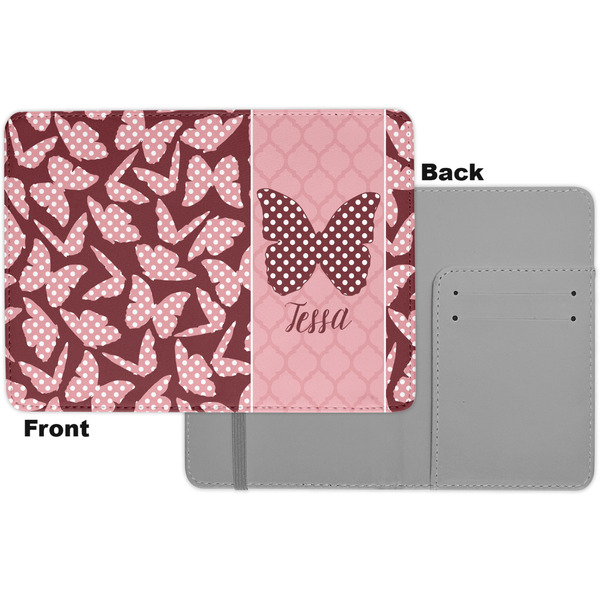 Polka Dot Butterfly Passport Holder - Apvl