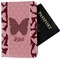 Polka Dot Butterfly Passport Holder - Main