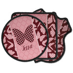 Polka Dot Butterfly Iron on Patches (Personalized)