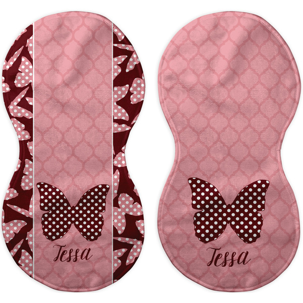 Polka Dot Butterfly Peanut Shaped Burps - Approval