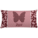 Polka Dot Butterfly Pillow Case (Personalized)