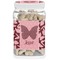 Polka Dot Butterfly Dog Treat Jar (Personalized)