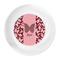 Polka Dot Butterfly Plastic Party Dinner Plates - Approval