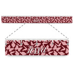 Polka Dot Butterfly Plastic Ruler - 12" (Personalized)