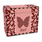 Polka Dot Butterfly Recipe Box - Full Color - Front/Main