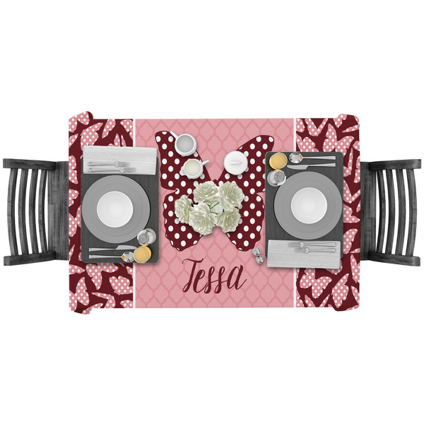 Polka Dot Butterfly Rectangular Tablecloths - LIFESTYLE