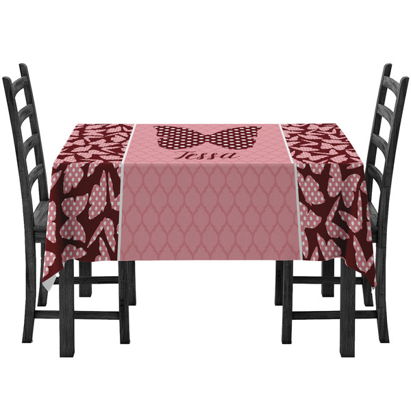 Custom Polka Dot Butterfly Tablecloth (Personalized)