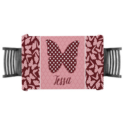 Polka Dot Butterfly Tablecloth - 58"x58" (Personalized)