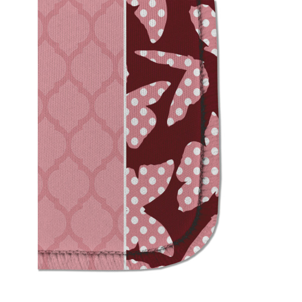 Polka Dot Butterfly Sanitizer Holder Keychain - Detail