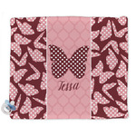 Polka Dot Butterfly Security Blanket - Single Sided (Personalized)