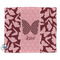 Polka Dot Butterfly Security Blanket - Front View