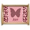 Polka Dot Butterfly Serving Tray Wood Large - Main