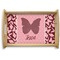 Polka Dot Butterfly Serving Tray Wood Small - Main