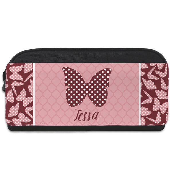 Custom Polka Dot Butterfly Shoe Bag (Personalized)