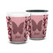 Polka Dot Butterfly Ceramic Shot Glass - 1.5 oz (Personalized)