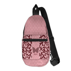 Polka Dot Butterfly Sling Bag (Personalized)