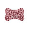 Polka Dot Butterfly Bone Shaped Dog Food Mat (Small) (Personalized)