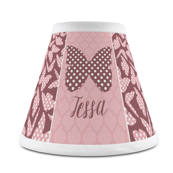 Custom Polka Dot Butterfly Chandelier Lamp Shade (Personalized)