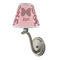 Polka Dot Butterfly Small Chandelier Lamp - LIFESTYLE (on wall lamp)