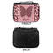 Polka Dot Butterfly Small Travel Bag - APPROVAL