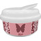 Polka Dot Butterfly Snack Container (Personalized)