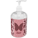 Polka Dot Butterfly Acrylic Soap & Lotion Bottle (Personalized)