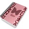 Polka Dot Butterfly Spiral Journal 5 x 7 - Main