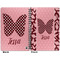 Polka Dot Butterfly Spiral Journal 7 x 10 - Apvl