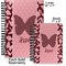 Polka Dot Butterfly Spiral Journal - Comparison