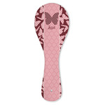 Polka Dot Butterfly Ceramic Spoon Rest (Personalized)