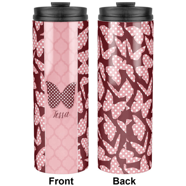 Polka Dot Butterfly Stainless Steel Tumbler - Apvl