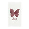 Polka Dot Butterfly Guest Towels - Full Color - Standard (Personalized)