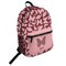 Polka Dot Butterfly Student Backpack Front