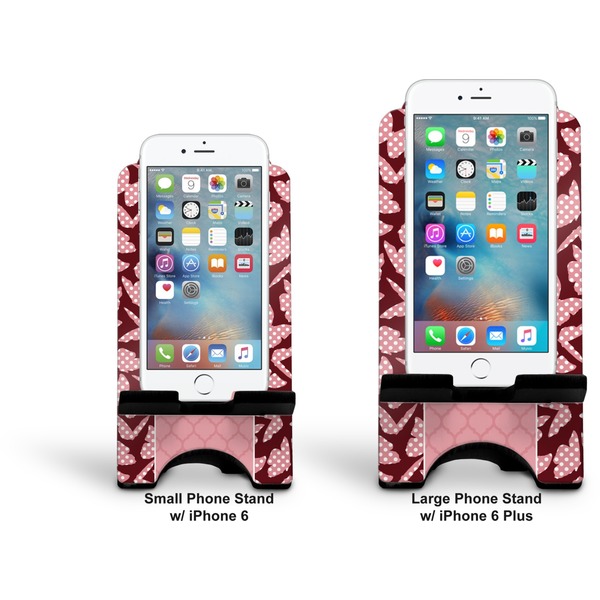 Polka Dot Butterfly Stylized Phone Stand - Comparison